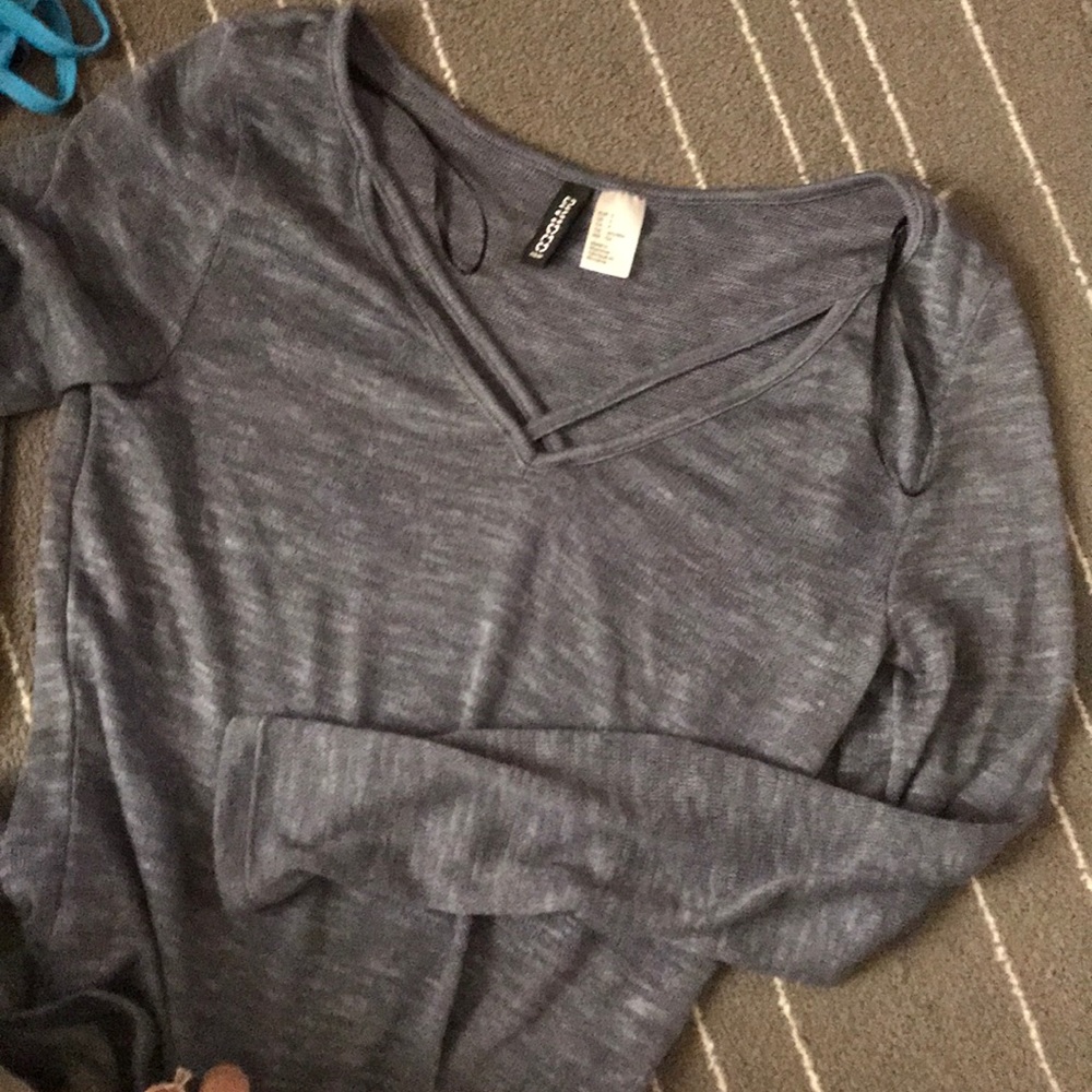 Adorable crop top sweater
